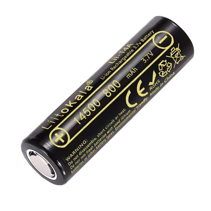 LiitoKala Lii-14A 14500 800mAh 3,7V Li-ion батерия