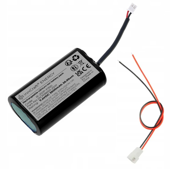 Батерия innCraft Energy IE-2S1P-P350 3500mAh 7, 4V 18650 SAMSUNG 35E с PCM 2S1P