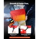 Canistra metalica pentru combustibil (bidon benzina/motorina), 20 L, Cu duza de turnare, Debit max. 6 L/min, Etansa si rezistenta la coroziune, Pentru auto/moto/ATV/UTV, Rosu