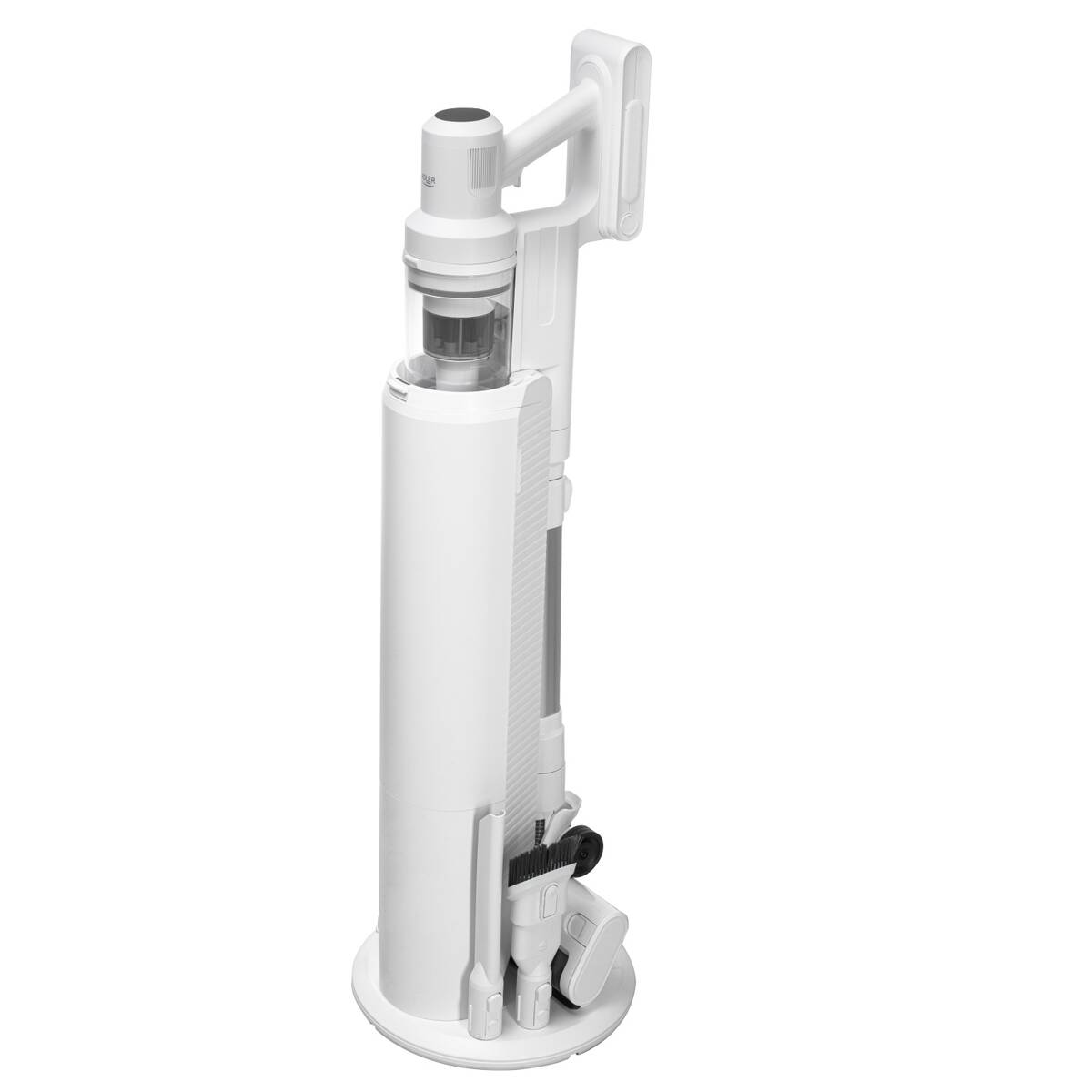 Aspirator Vertical, ADLER, AD 7087, Fără Fir, Statie de Incarcare și Curatare, Filtru HEPA 13, Alb