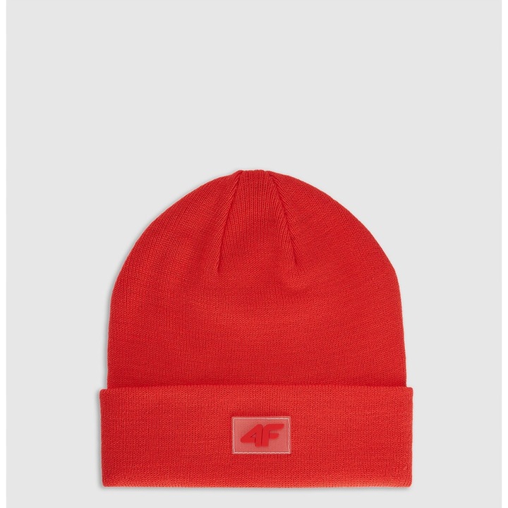 Gyerek sapka, 4F, piros, unisex, univerzális méret