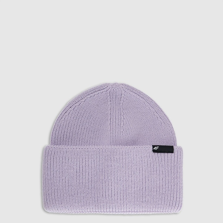 Téli sapka gyerekeknek, 4F, lila, uniszex, univerzális méret