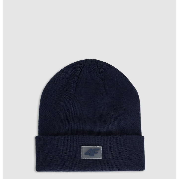 Gyerek sapka, 4F, uniszex, poliészter, sötétkék, egy méret
