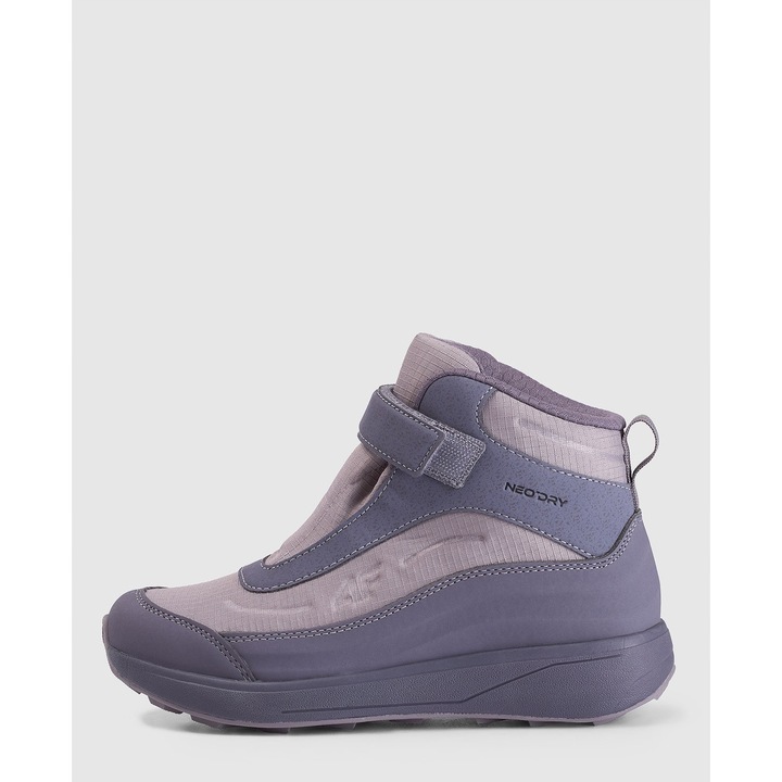 4F téli csizma lányoknak, lila, Primaloft szigetelés, 36 EU