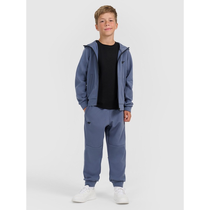 Gyermek sportnadrág, 4F, jogger, sötétkék, poliészter, 164 CM