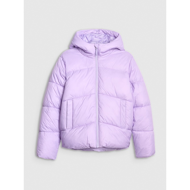 Geaca fete, 4F, Poliester, Violet 4FJRAW25TDJAF0825-52S