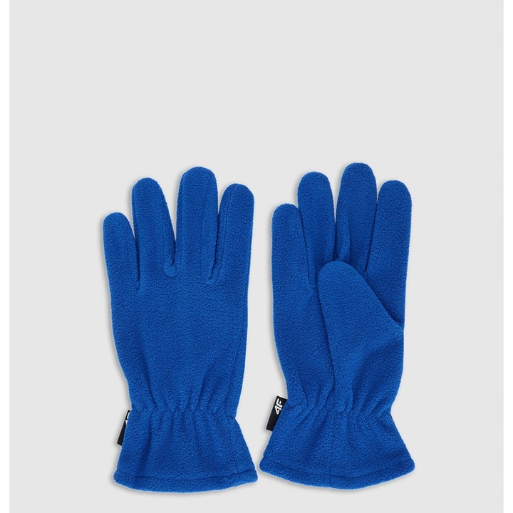 4F gyermek kesztyű, polár modell, uniszex, L/XL, kék