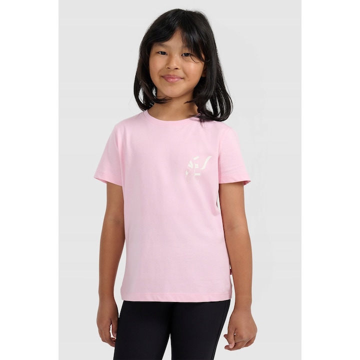 Gyermek póló, 4F, regular fit, rózsaszín, pamut, 152 CM