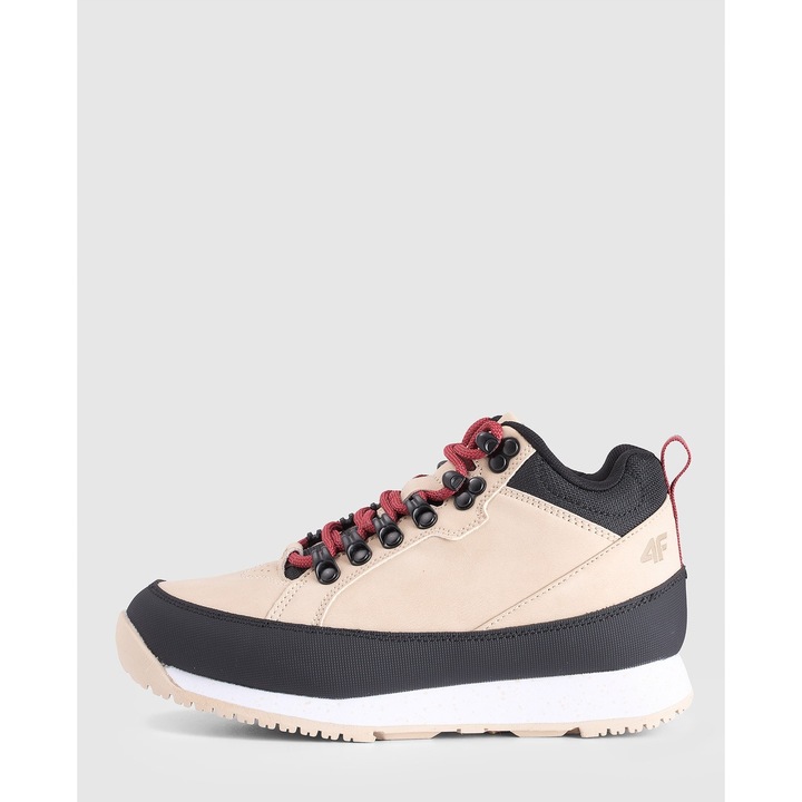 Gyermek sportcipő, 4F, nubuk bőr/cordura, többszínű