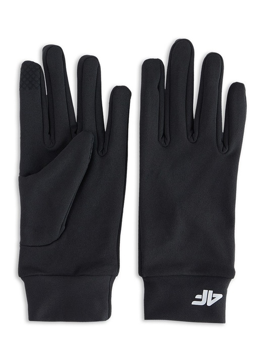 Manusi tricotate Touch Screen, 4F, unisex, negru, nedefinit, XS, Polar