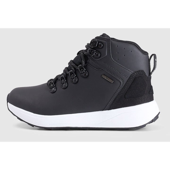 Ghete de iarna 4F ELEMENT pentru baieti, impermeabile, izolate, negre