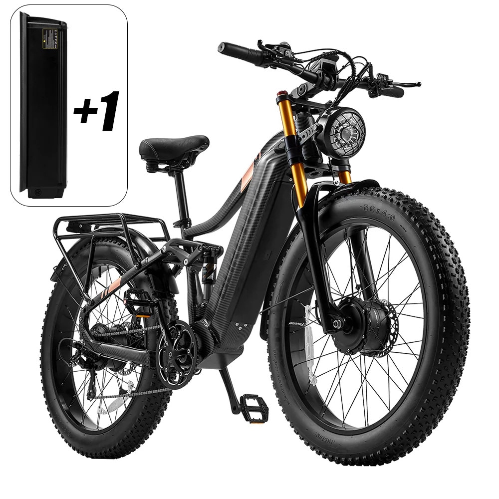 Bicicleta Electrica Pentru AdultI PHILODO H8 1500W*2 Motor Dual