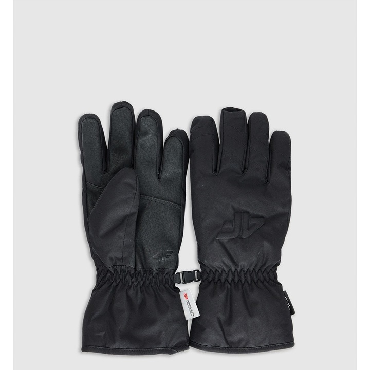 4F sportkesztyű, Thinsulate, vízálló, fekete, L