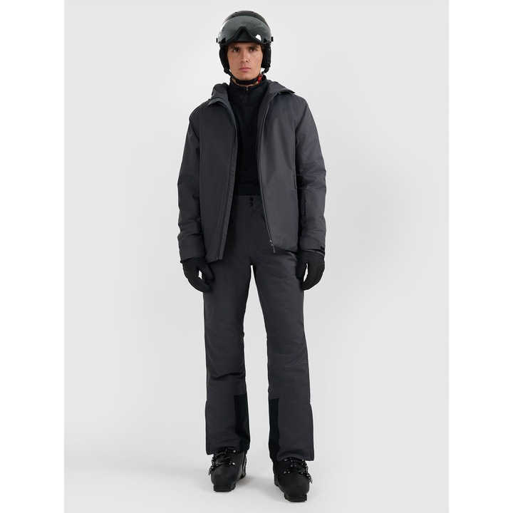 Férfi nadrág, 4F, poliészter, szürke, Szürke