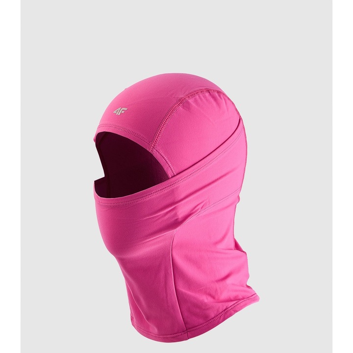 Gyerek símaszk, 4F, rózsaszín, L/XL, uniszex, fényvisszaverő elemekkel