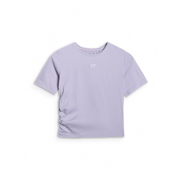 Tricou sport dama 4F, mov, poliester