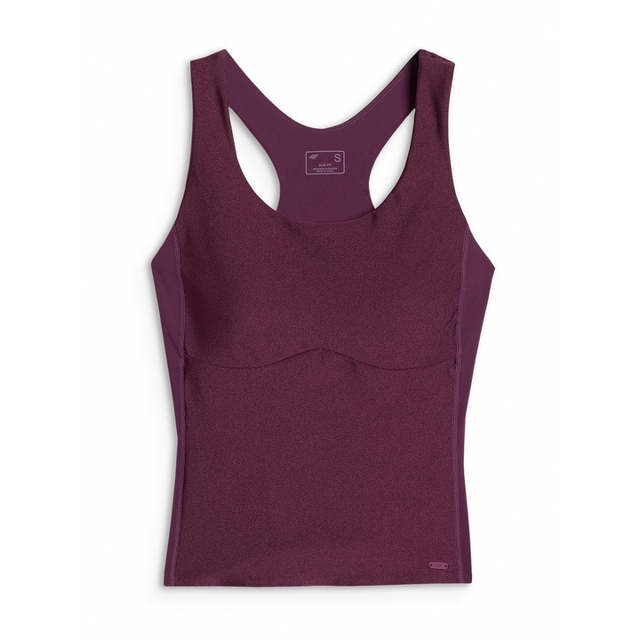 Maiou sport dama, 4F, mov, poliester, XS INTL