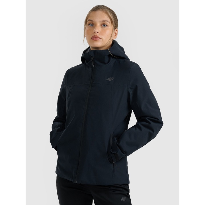 4F síkabát, NeoDry 5000, vízálló és lélegző, fekete, poliészter, S INTL