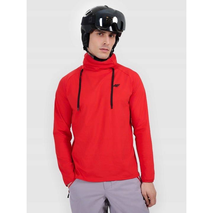 Термо блуза 4F, мъжка, червена, топла, полиестер