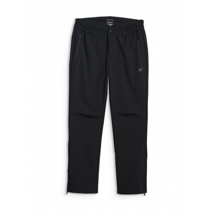 Pantaloni de schi barbati, 4F, poliester, Negru, L