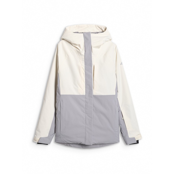 Geaca de schi 4F, NeoDry 8000, impermeabilitate si respirabilitate, bej, poliester, XL INTL