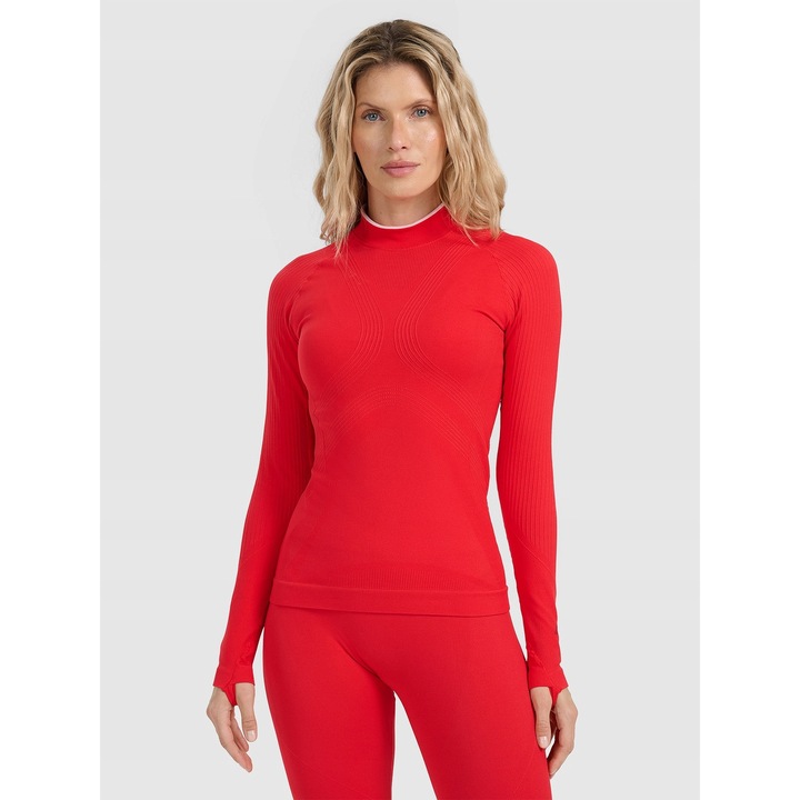 4F sportfelső, poliészter, piros, Piros