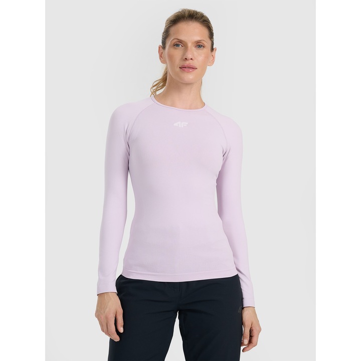 4FWAW25USEAF220-52S termo blúz, 4F, poliészter, lila, XS-S INTL
