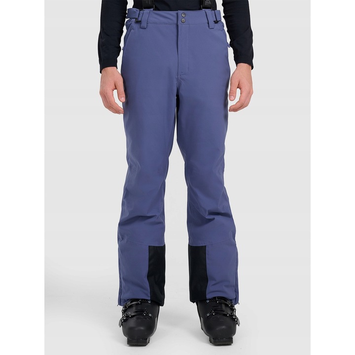 Pantaloni schi barbati, 4F, poliester, bleumarin