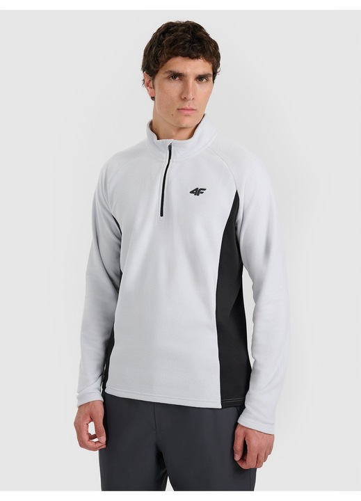 Férfi blúz, 4F, meleg, szürke, poliészter, XL INTL