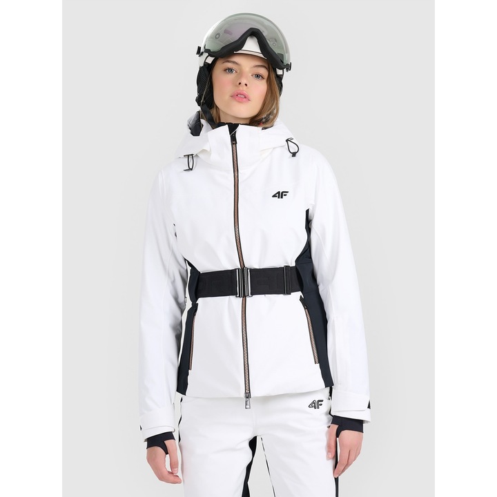 4F női síkabát, Dermizax 20000 membrán, Primaloft, fehér, poliészter