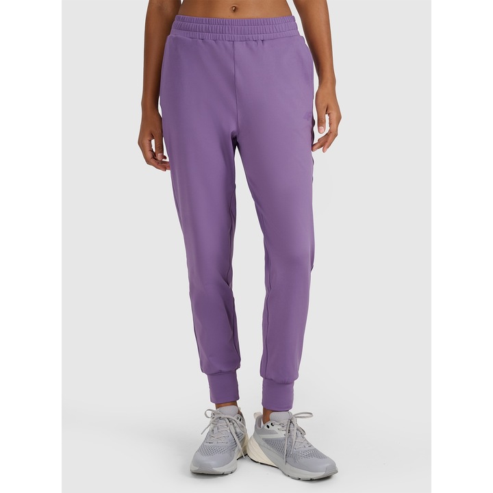 4F noi sportnadrag, edzo leggings, polieszter, Lila