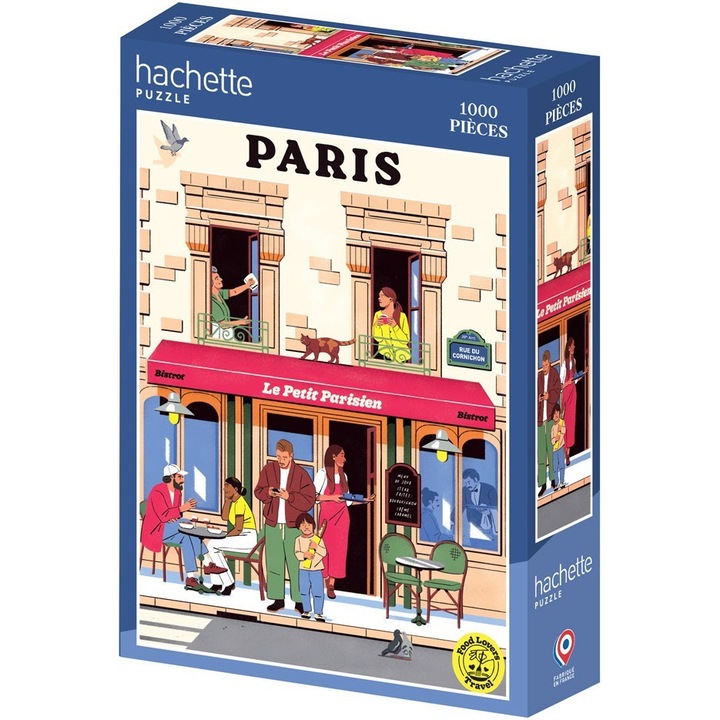 Пъзел 1000 части Hachette - Париж (Hachette-Puzzle-0033)