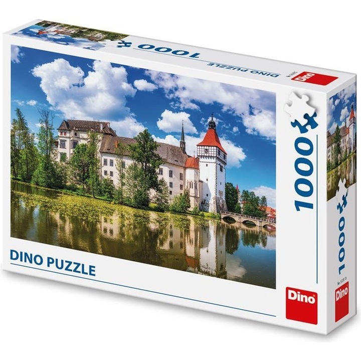 Puzzle 1000 piese Dino - Blatna Castle - Czech Republic (Dino-53311)