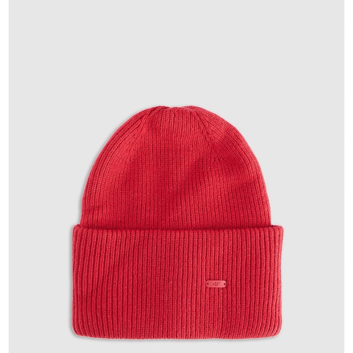 Unisex sapka, 4F, piros, univerzális méret, viszkóz anyag