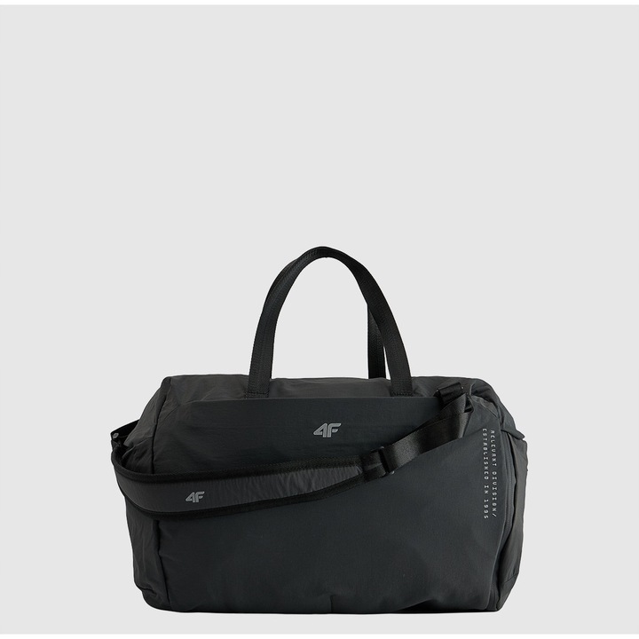 4F sporttáska, uniszex modell, 15 L, szürke, 35x28x15cm