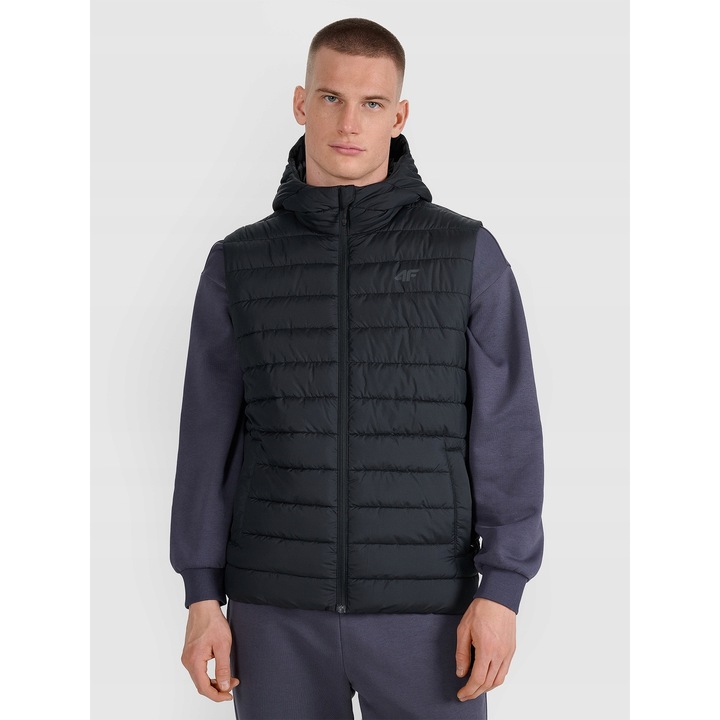 Vesta sport 4F, steppelt, szintetikus töltet, fekete, poliészter, 2XL INTL