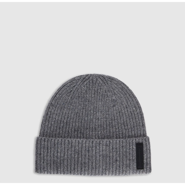 Férfi beanie sapka, 4F, szürke, M, 100% gyapjú