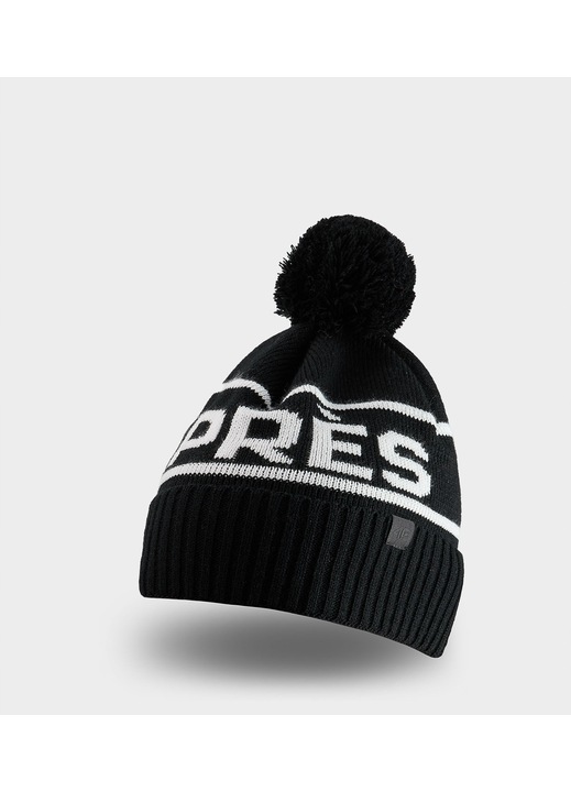 4F női sapka, gyapjú modell, fekete, S méret