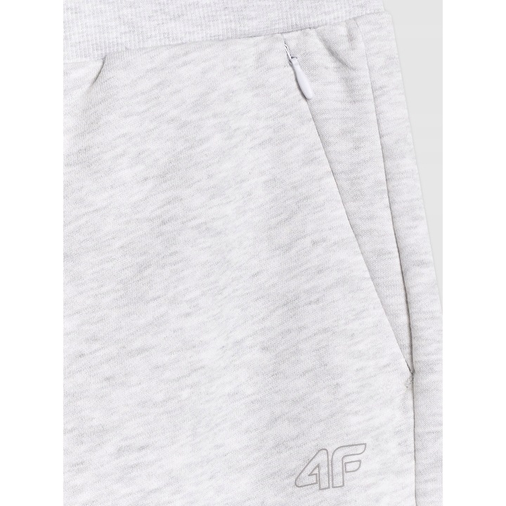 Női sportnadrág 4F, szürke, pamut