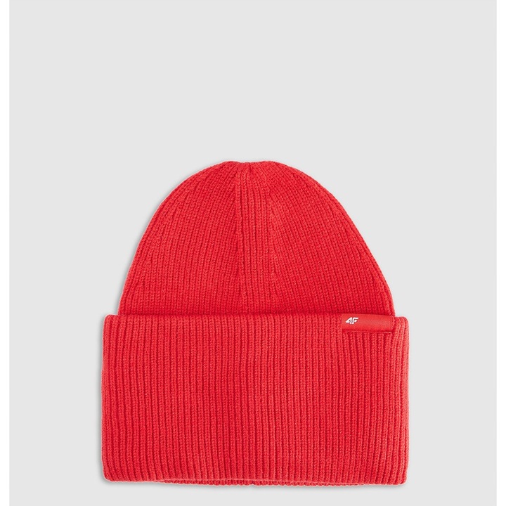 4F unisex sapka, piros, univerzális méret, viszkóz anyag