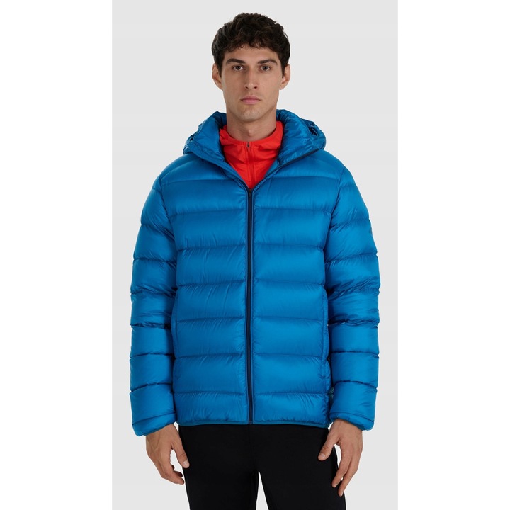 4F férfi túradzseki, poliészter, kék