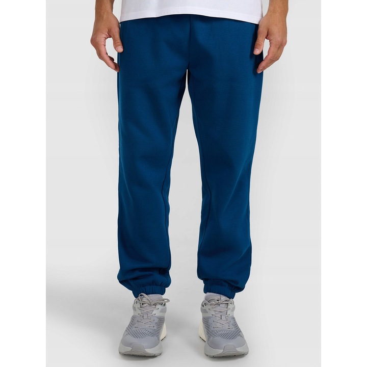 Férfi sportnadrág, 4F, poliészter, türkiz, S INTL