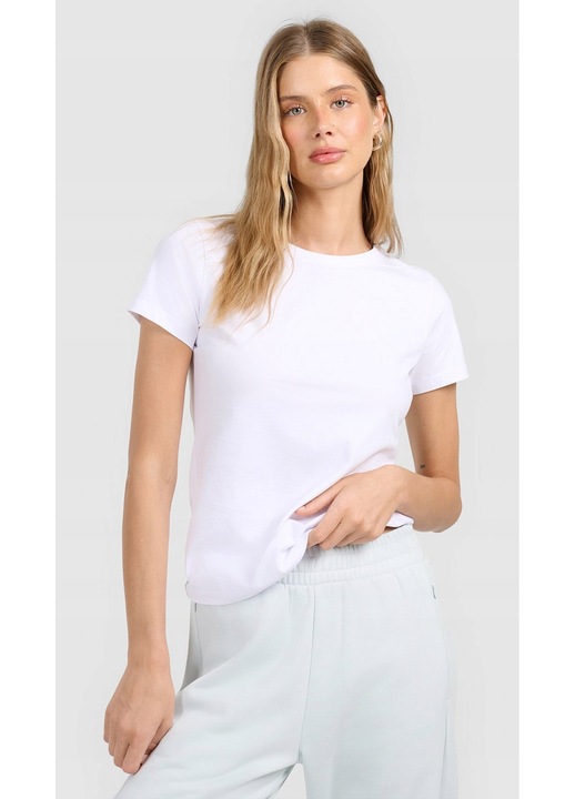 Дамска тениска, 4F, бял памук