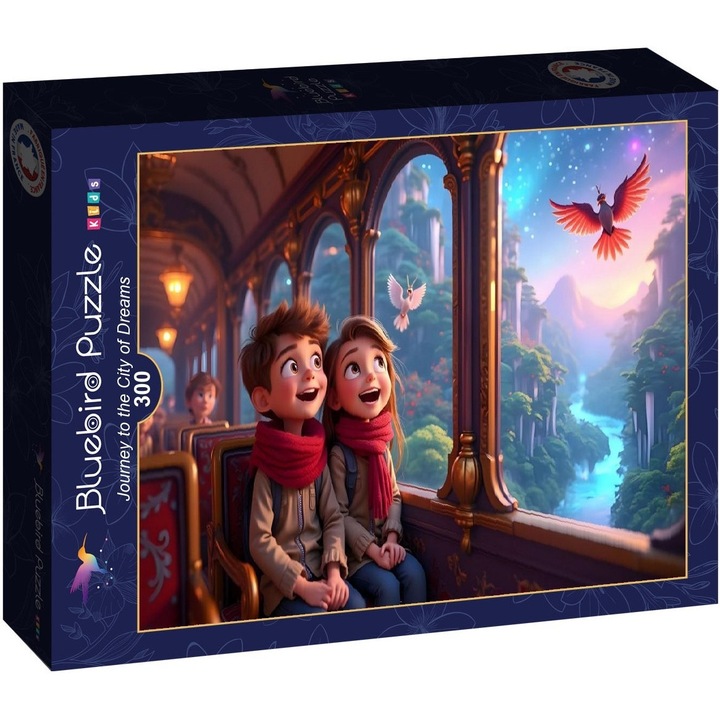 Puzzle 300 darabos Bluebird - Utazás az Álmok Városába (Bluebird-Puzzle-F-91136)