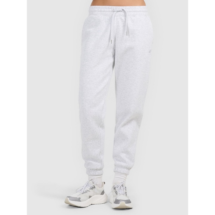 Női sportnadrág, 4F, szürke, pamut