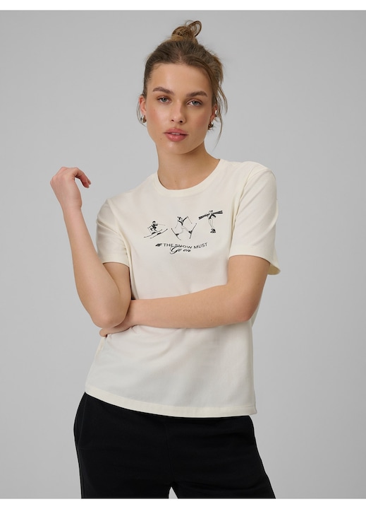 Noi polo 4F, bezs, pamut