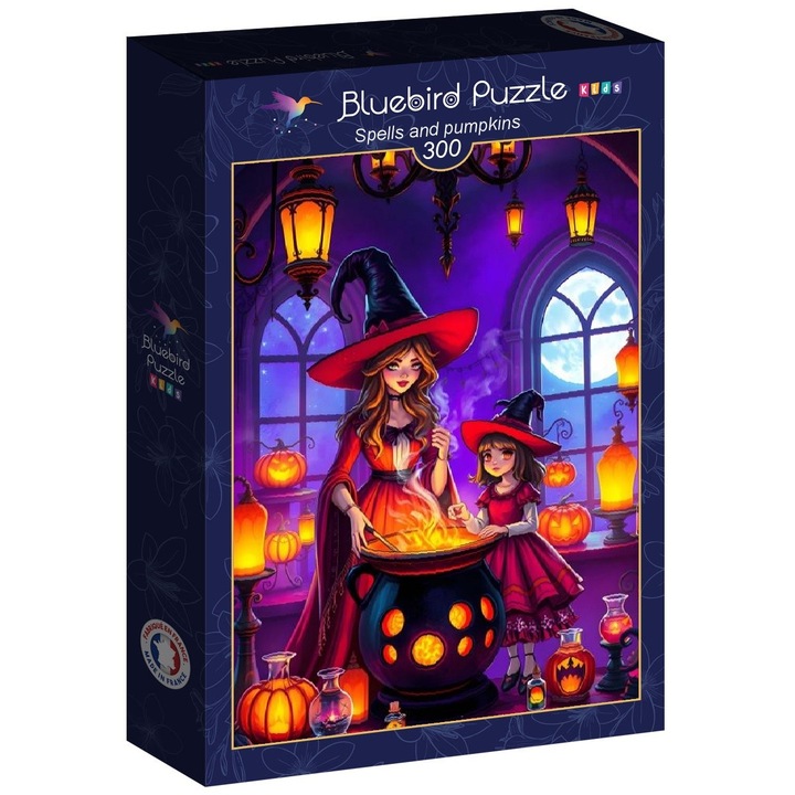 Puzzle 300 darabos Bluebird - Varázslatok és tökök (Bluebird-Puzzle-F-91058)