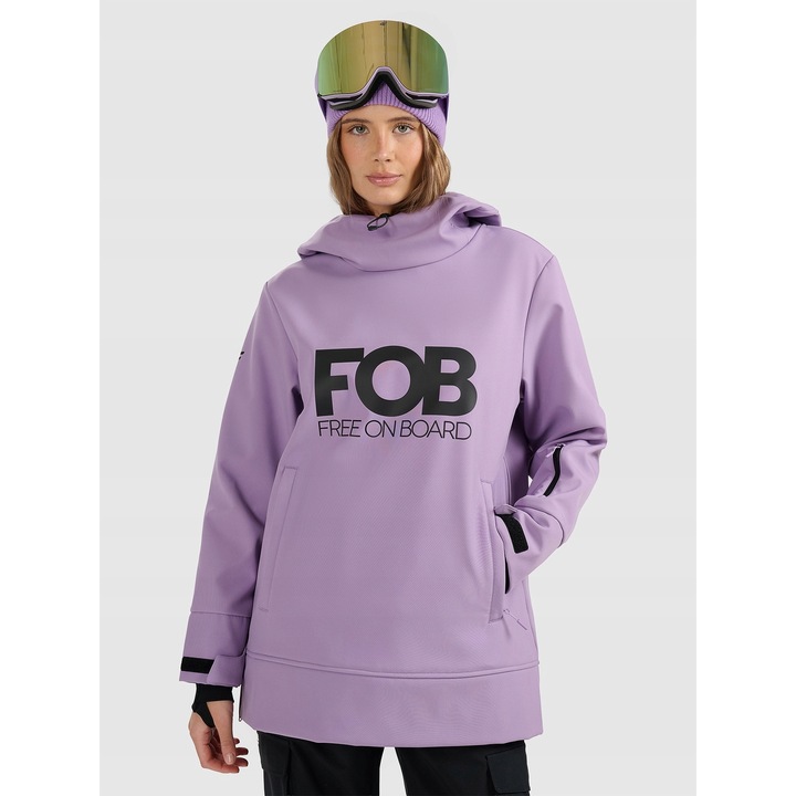 4F snowboard dzseki, lila, Lila