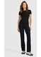 Tricou, dama, 4F, negru, bumbac