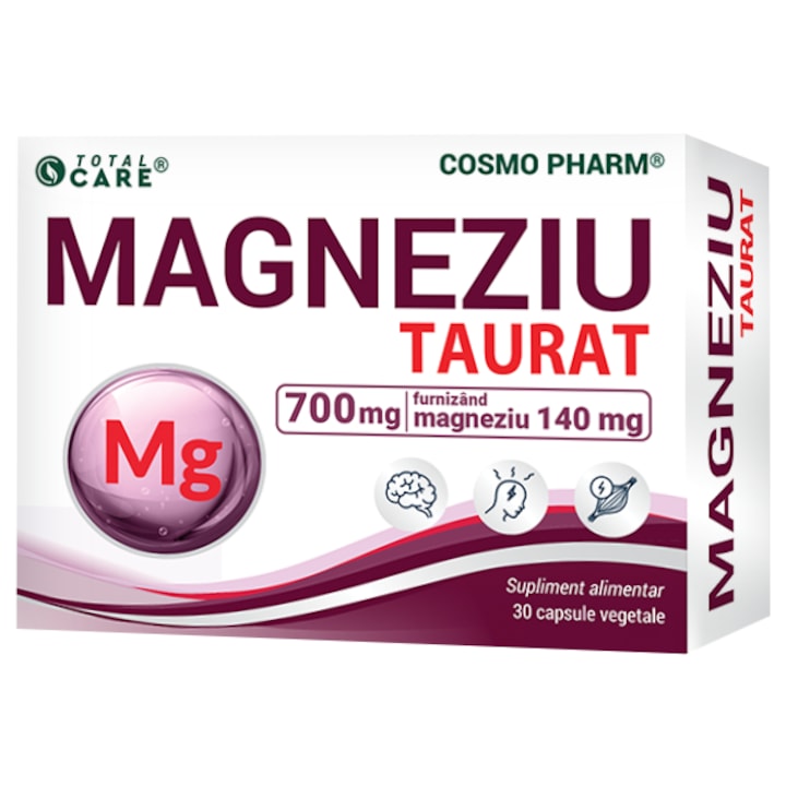 Magneziu Taurate, Cosmo Pharm, 30 tablete